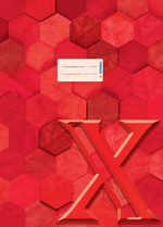 Heftschoner X, rot