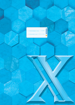 Heftschoner X, hellblau