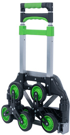 Alu-Treppenkarre, Tragkraft: 80 kg, eingeklappt
