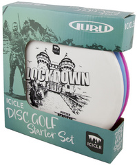 Kit débutant disc golf Guru, emballage