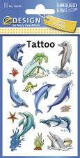 Kinder-Tattoos "Delfine" (56439)