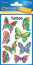 Kinder-Tattoos "Schmetterlinge" (56742)