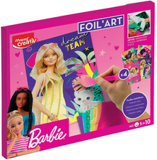 Kreativset FOIL ART Barbie
