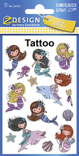Kinder-Tattoos "Meerjungfrau" (56763)