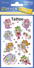 Kinder-Tattoos "Feen" (56768)