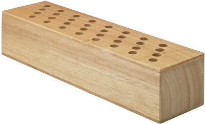 Scherenblock aus Holz, unbestückt
