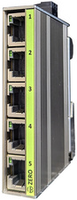 Unmanaged Industrial Ethernet Switch ZERO-RS, 5 Port