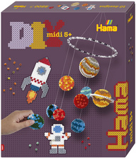   Bügelperlen midi "Weltraum-Mobile", Geschenkpackung