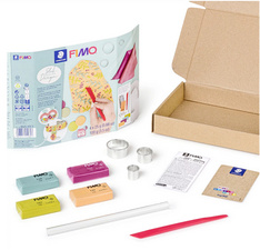 Modelliermasse-Set SOFT Slab-Design, Inhalt