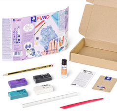 Kit de pâte à modeler SOFT design abalone, contenu
