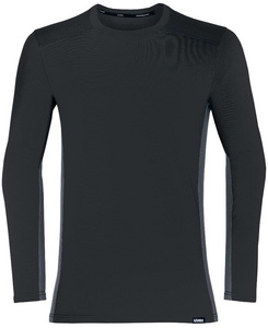 T-shirt à manches longues pour homme suXXeed industry, graphite