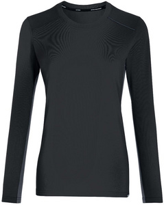 Damen-Longsleeve suXXeed industry, anthrazit