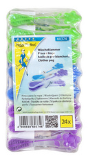 Pince à linge "Sunflower", pack de 24