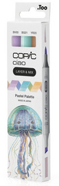 Marker ciao, 3er Set "Pastel Palette"
