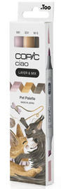 Marker ciao, 3er Set "Pet Palette"