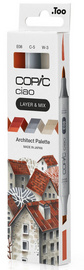 Marker ciao, 3er Set "Architect Palette"