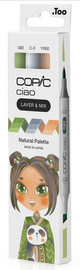 Marker ciao, 3er Set "Natural Palette"
