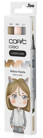 Marker ciao, 3er Set "Mellow Palette"