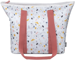 Kühltasche ISO SHOPPER, Terrazzo-Muster