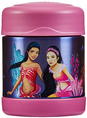 Isolier-Speisegefäß FUNTAINER Food Jar, Disney Mermaid, Rückseite