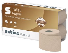 Papier toilette PureSoft, 3 couches