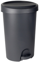 Poubelle à pédale Stepy, anthracite
