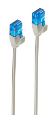 Slim-Patchkabel Kat. 6, U/UTP, grau