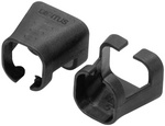 Farbclips für Patchkabel, schwarz