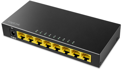 Desktop Gigabit Ethernet Switch, 8-Port
