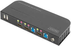 HDMI KVM Switch, Rückseite