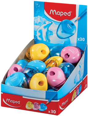 Taille crayons i-gloo, présentoir de 30