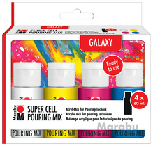 Super Cell Pouring Mix-Set GALAXY