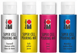 Super Cell Pouring Mix-Set GALAXY, Farben