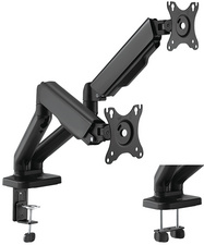 Doppel-Monitorarm aus Aluminium, Armlänge: 450 mm