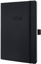 Agenda planning Conceptum, noir