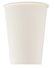 Papp-Trinkbecher, weiß