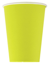 Papp-Trinkbecher, kiwigrün
