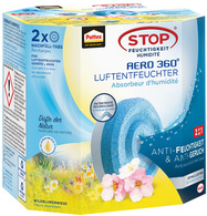 Pastille de recharge AERO 360 degrés "pré fleuri", 2 x 450 g