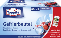 Gefrierbeutel, 2 Liter