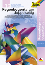 Regenbogenkartonmappe
