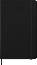 Calendrier journalier 2026, noir