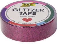 Deko-Klebeband Glitzer-Tape, pink