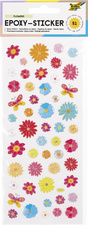 Epoxy-Sticker "Flowers"