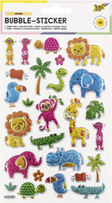 Sticker bulles "Safari"