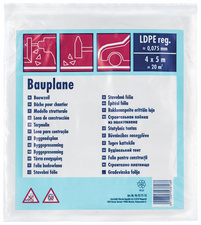 Bâche de chantier, LDPE - modèle lourd