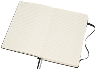 Vue intérieure : page de test de stylo