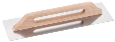Truelle de lissage, acier inoxydable