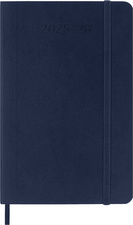 Wochenkalender 2025/2026, saphirblau