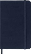 Calendrier journalier 2026, bleu saphir