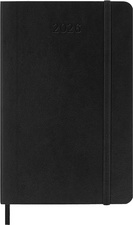 Calendrier journalier 2026, noir